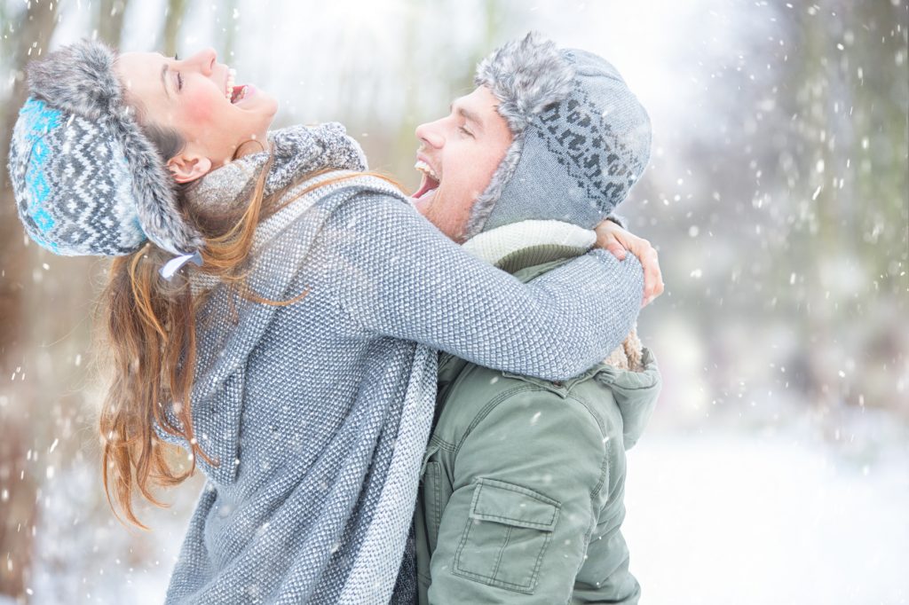 hartverwarmende kerstfoto kerstfoto sneeuwfoto