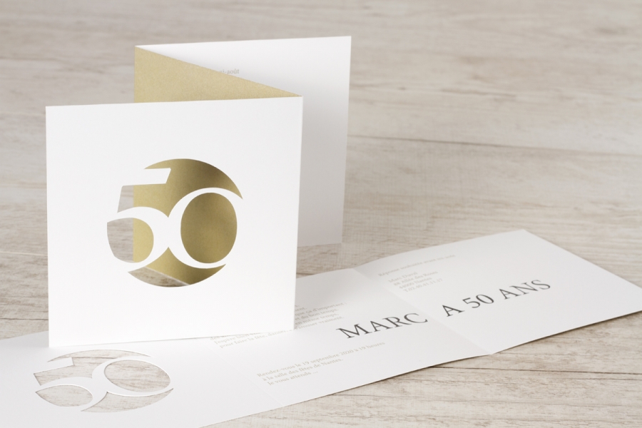 invitation anniversaire 50 ans