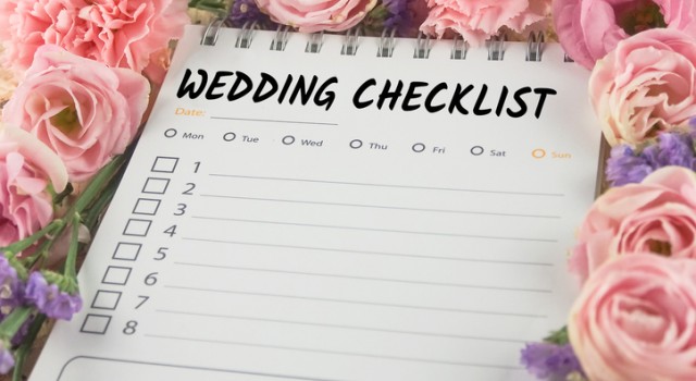 Huwelijk checklist