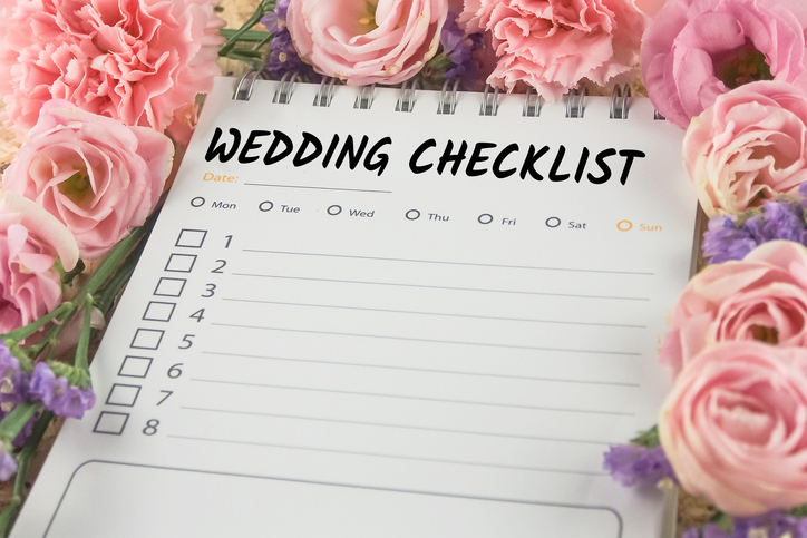 Huwelijk checklist
