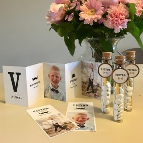 Klanten aan het woord over hun communie bedankkaartjes