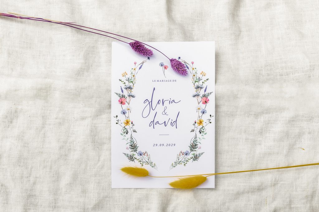 Faire-part mariage champêtre : comment le faire soi même ? - Tadaaz Blog